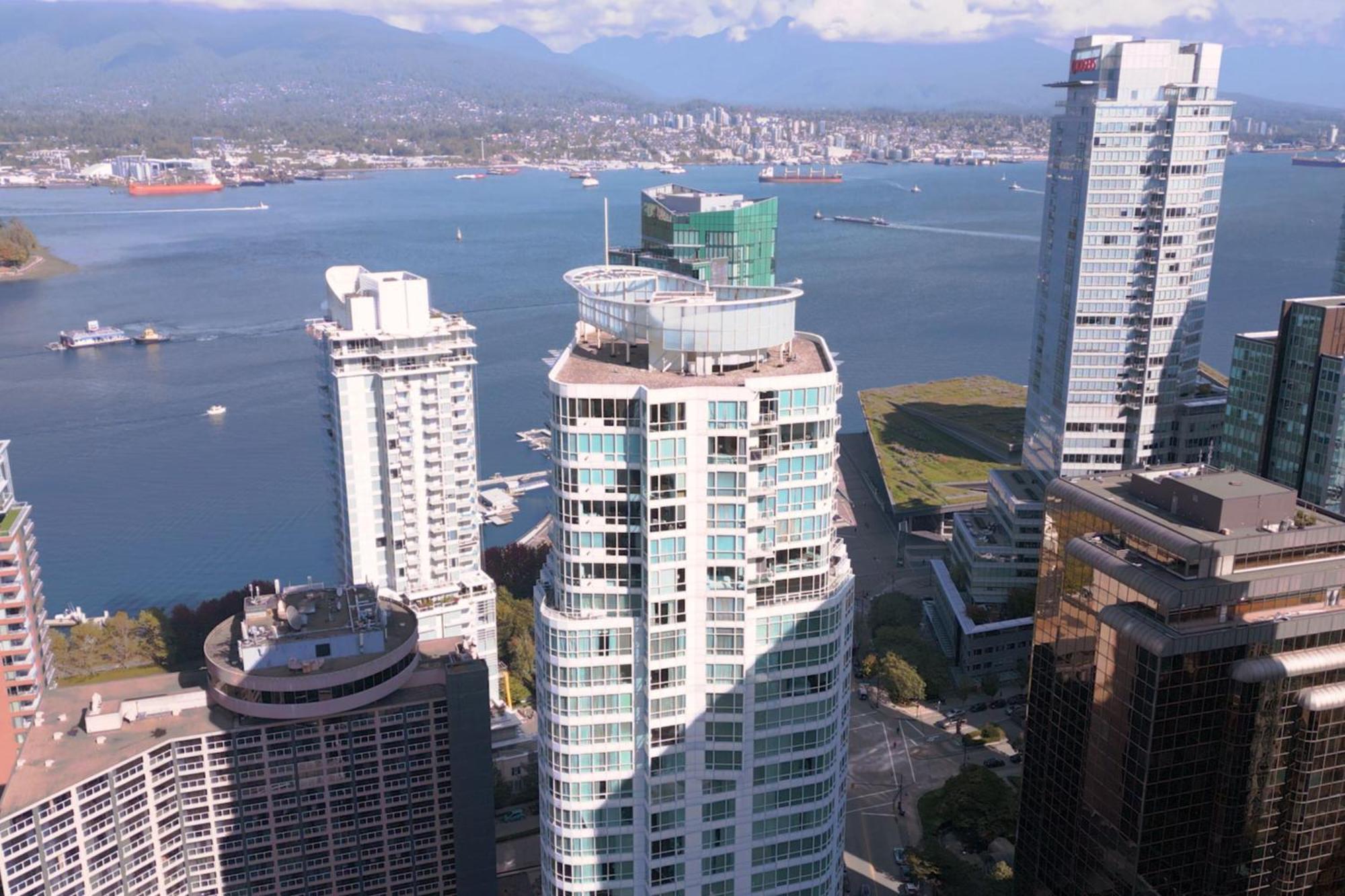 Vancouver Marriott Pinnacle Downtown Hotel Zewnętrze zdjęcie