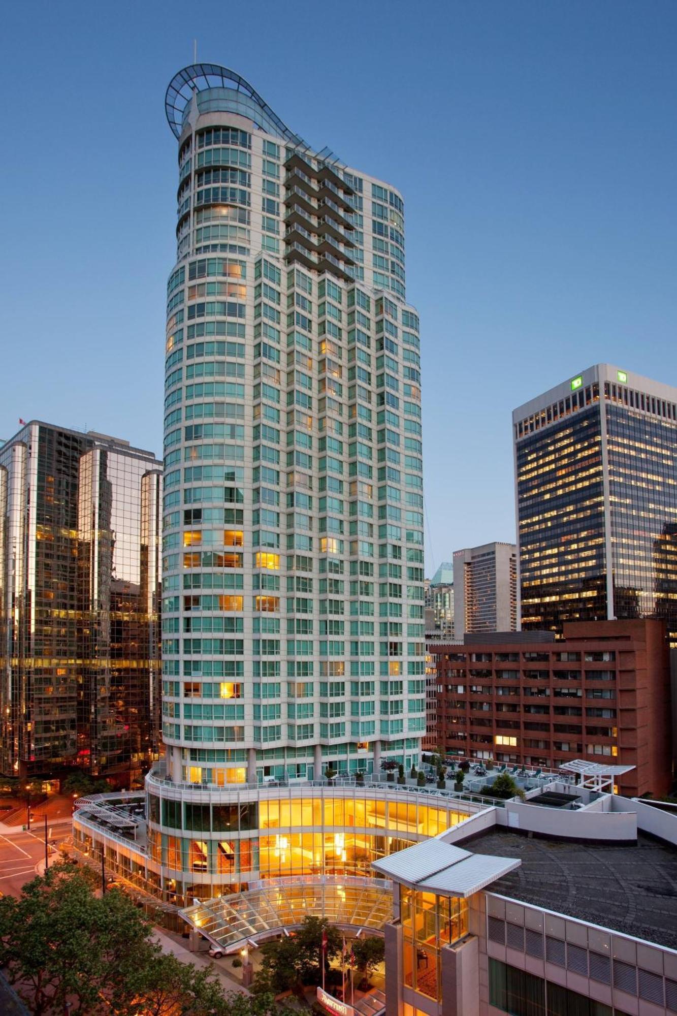 Vancouver Marriott Pinnacle Downtown Hotel Zewnętrze zdjęcie
